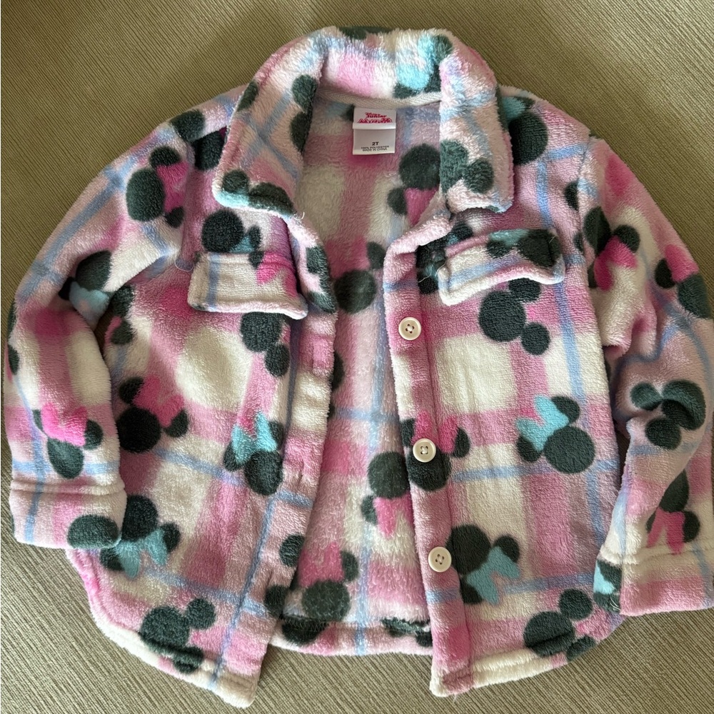 Minnie Mouse Fleece Jacket (2T)